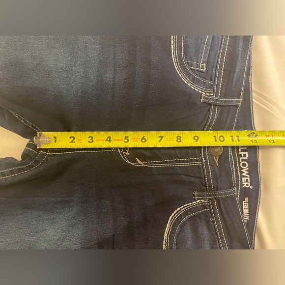 Wallflower Bootcut Legendary InstaStretch Classic Fit Jeans Dark Wash Size 13 - Picture 13 of 16